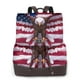 thumbnail image 1 of Balery USA Eagle with Spread Wings Mochila de Cuero para Mujeres, Gran Capacidad, Bolsa de Viaje Multifuncional, Mochila de Cuero y Bolsa de Hombro para Mujeres, 1 of 4
