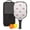 Pioneer Flower Floral-3, variant on Pickleball Paddles Set,Pioneer Flower Floral Print Pattern Fiberglass Surface Pickleball Racket Set with 2 Indoor Outdoor Pickleball Balls and Pickleball Bag,Pickle-ball Equipment