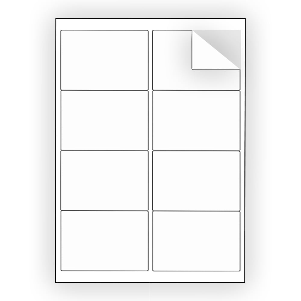 (1200) 4 x 2.5 EcoSwift Laser/Ink Address Shipping Adhesive Labels 8 per sheet