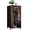 Color 3, variant on Dresser for Bedroom with 4 Storage Drawers Black Raven Perched Twisted Branches Red Roses Glowing Orange Dressers Chest of Drawers Steel Framed Fabric Closet Organizers for Dorm Entryway