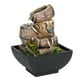 thumbnail image 3 of Fuente de mesa decorativa Sunnimix con bomba de agua 13 cm x 13 cm x 18,4 cm, 3 of 8