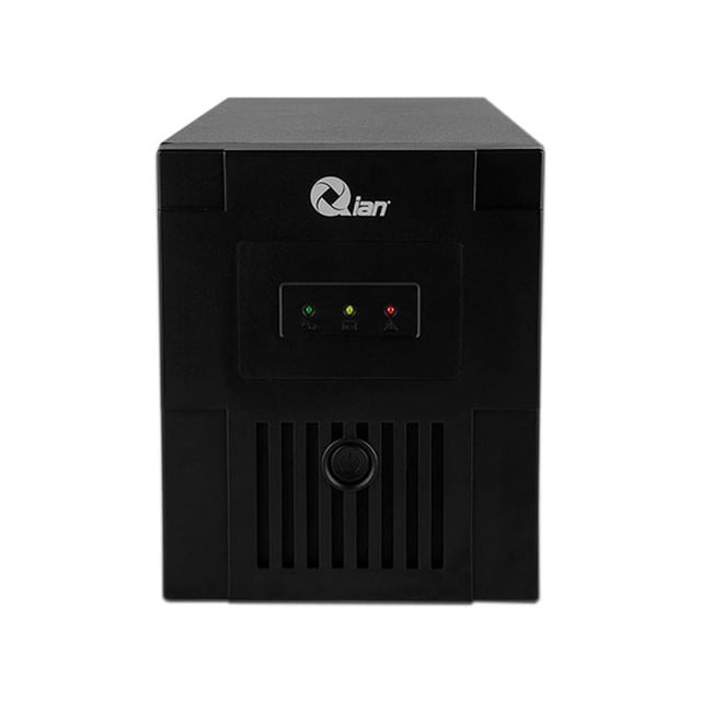 Batería de Respaldo Qian QEI-1000-01 1000VA 600Watts con 4 Salidas NEMA 5-15R