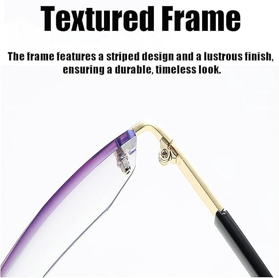 Blue Ease Optics, Blueease-Optics Glasses, Auto Zoom Reading Glasses with Anti Blue Light Lightweight + Unisex + No Glare