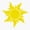 1pcs, variant on Tangled Sun Magic Art Vinyl Decal Sticker