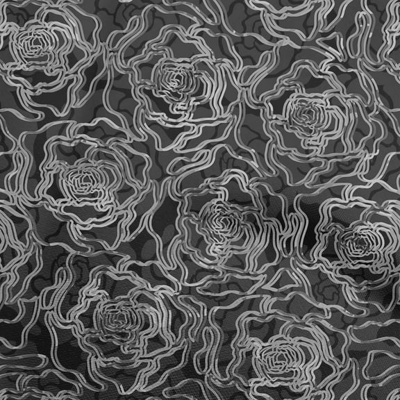 oneOone Polyester Spandex Navy Gray Fabric Abstract Diy Clothing Quilting Fabric Print Fabric By Yard 56 Inch Wide