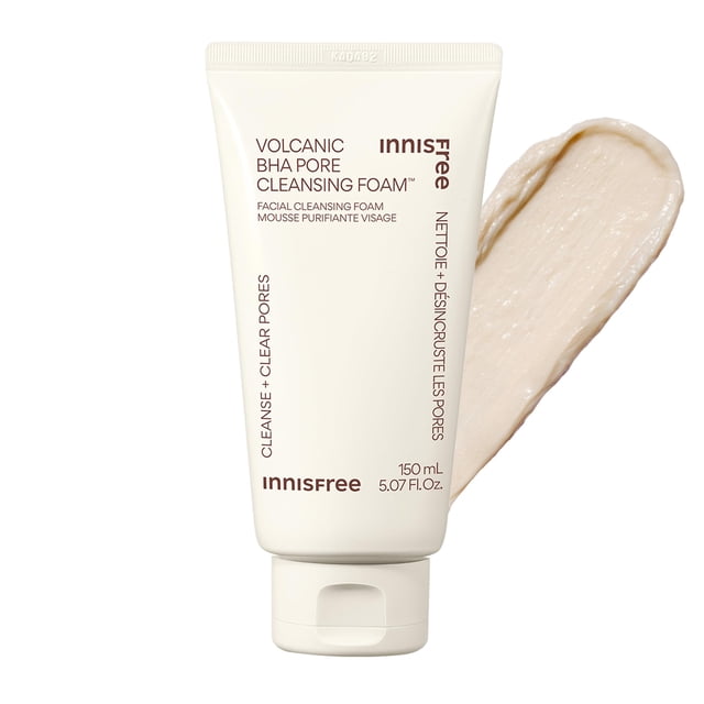 Espuma limpiadora innisfree Volcanic BHA Pore con ácido salicílico