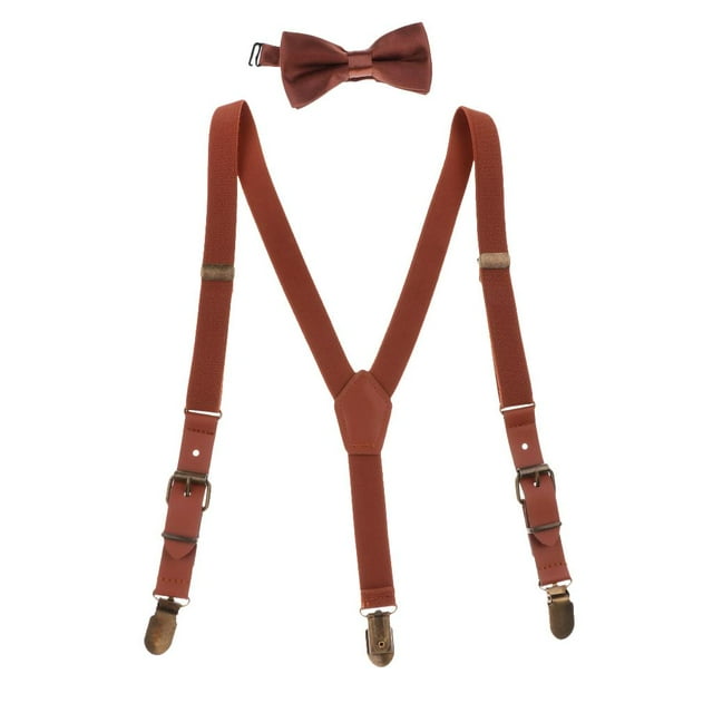 tredstone Suspender For Kids Boy And Bowtie Set Includes Durable Adjustable Straps Celebrate In Style Toddlers