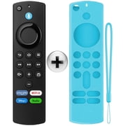 UORLEN L5B83G Replacement Voice Remote Control for AMAZON Fire Stick (2nd Gen, 3rd Gen, Lite, 4K), for TV Fire Stick Lite/TV Fire Stick/TV Fire Cube. with silicone case