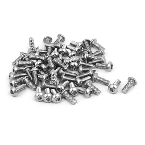 HPI Button Head Screw M3x8mm Hex Socket (10pcs) - Part #Z352 For RC Cars