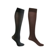 2 Pair Mild Support Knee High Stockings 815 mmHg Compression