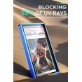 thumbnail image 3 of JIAONASHIJIA UV-Resistant Magnetic Metal Slab Case for 35pt PSA, BGS, CGC Graded Cards. High Alumina Glass, Multi-Point Magnetic Lock, Durable Metal Frame, Stackable Design. Green, 3 of 5