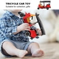 thumbnail image 4 of Alloy Tricycle Car Toy, Vehicles Toy, Easy To Use Professional Tricycle Car Toy, For Collection Kids Red,Blue, 4 of 8