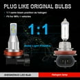 thumbnail image 6 of For 2021 Chevrolet Silverado 2500 3500 White LED Headlight High/Low Beam Bulbs, 6 of 10