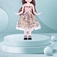 thumbnail image 1 of Conjunto de Ropa de Muñeca , Vestido de Muñeca de Princesa, Traje Hecho a Mano, Ropa de Uso Diario, Trajes para Muñeca de 30cm Pulgadas, con sombrero yotijar vestido de muñeca, 1 of 7