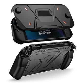 Nintendo, Switch Lite, Flip Cover & Screen Protector, Black