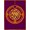 Purple Orange Gold, Pattern 12, variant on ODIKA 8'x10' Washable Area Rug Personalized Music Cassette Movie Theater Juice Beast Horror for Dining Room, Large Office, Lounge, Non-Slip Chair-Friendly Mat