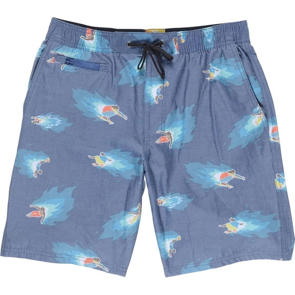 Hoffman Arroyo Elasticated Shorts [Neon Blue]
