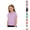 Purple, variant on Girls Polo Shirt V Neck Short Sleeve Collared Tops Preppy Plain Casual Summer Shirts (3-14Y)