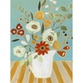 thumbnail image 3 of Robinson, Carol 15x18 Black Modern Framed Museum Art Print Titled - Joyful Blossoms I, 3 of 5