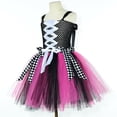 thumbnail image 6 of MuXiKeJi Clothes Halloween Gown Kids Court Style Fluffy Mesh Tutu Piece Multi-Layer Skirt Outfit for Holiday Party School Stage Performances Girls Halloween Gown, 6 of 8