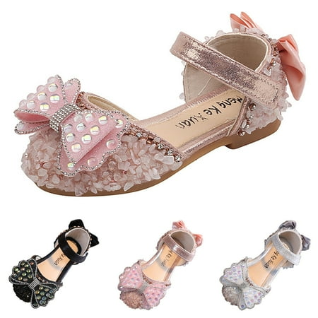

Akiihool Baby Girl s Sandals Baby Toddler Boys Girls Toddlers Little Kids Walking (Silver 9.5)