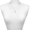 thumbnail image 2 of Delight Jewelry Resin 1/2" Baseball - Gold-tone Class of 2026 Delicate Bar Necklace, 18.75", 2 of 4