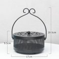 thumbnail image 4 of Mosquito Coil Holder Retro Iron Mosquito Incense Rack Desktop Ornament for Home, 4 of 10