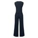 thumbnail image 4 of Conjunto de chaleco sin mangas con botones de algodón para mujer: pantalones anchos con bolsillos, mezcla de poliéster, atuendo informal de negocios, 4 of 5