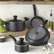 thumbnail image 4 of Batería de cocina T-Fal Initiatives 10 Piezas Negra, 4 of 4