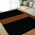 thumbnail image 4 of 5x8Ft Area Rugs, Black Brown Non-Skid Rubber Backing Large Rectangle Rugs - Living Room Bedroom Home Office, Contemporary Boho Modern Art Indoor Floor Mat Carpets Washable Rug, 4 of 9