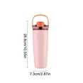 thumbnail image 3 of Merryso Insulated Stainless Steel Water Bottle with Handle & Tea Infuser, 2-Way Drinking, Car-Friendly, 3 of 6