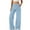 BU2#239, variant on FINALGANG Women Jean Pants Solid Color Stretch Elastic High Waist Wide Leg Flare Denim Trousers With Pockets Woman Leisure Indoor Outdoor Wear Pants,Bu2,Xl