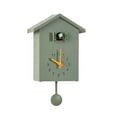thumbnail image 3 of Cuckoo Wall Clock, Modern Wall Pendulum Quartz Clock, Hourly Chime Cuckoo Bird Voices Call Night Mode Clock For Living Room, 3 of 9