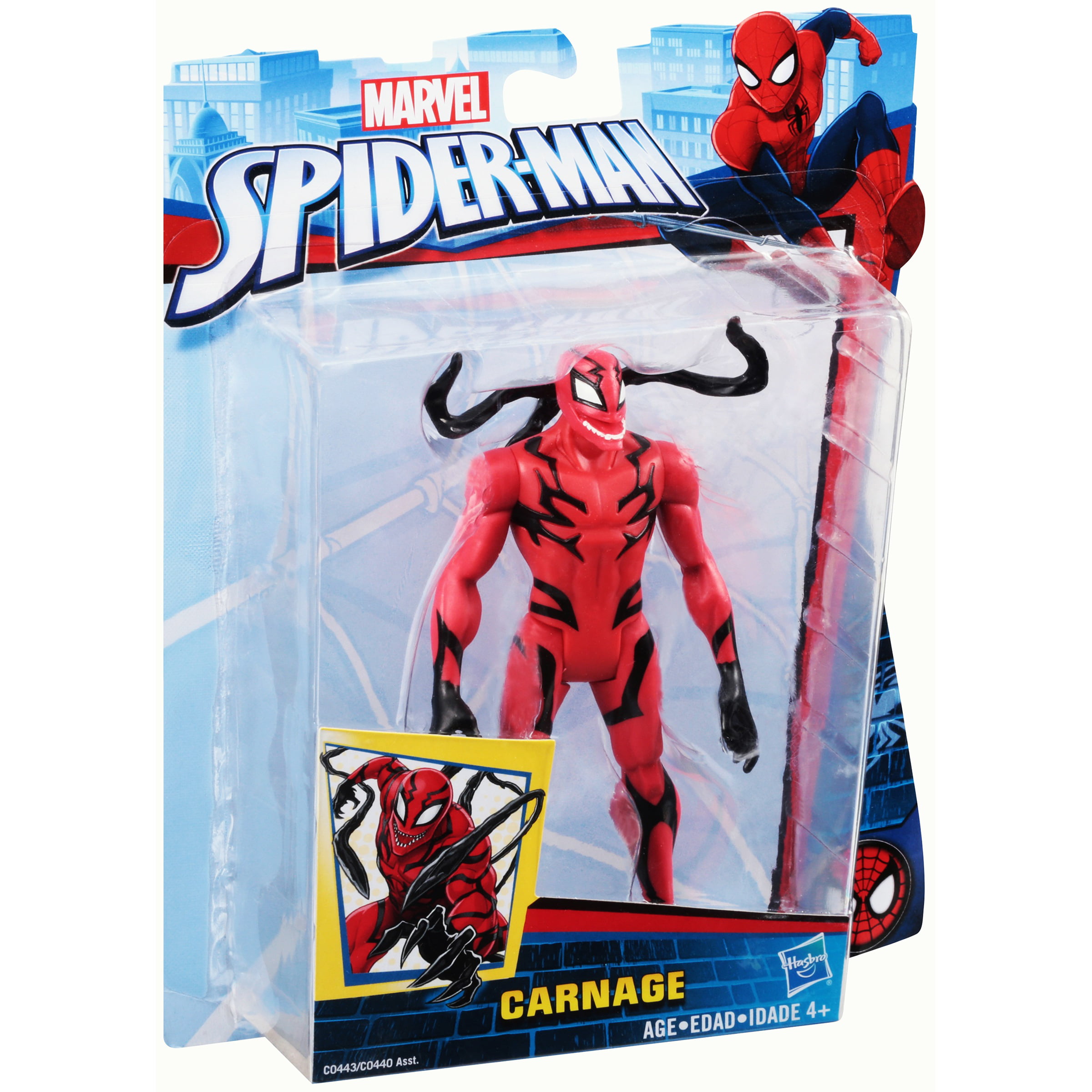 CARNAGE with Spider Trap Details about    Spider-Man Classic Series 6 Inch Tall Action Figure 