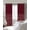 Red, variant on Olive Green Striped Blackout Curtains for Bedroom/Living Room, Thermal Insulated Kitchen Curtains, Vintage Stripes Ombre Grommet Darkening Window Treatment Drapes 52"x72"x2