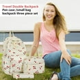 thumbnail image 5 of Resicozy Cute Cherry Backpack 3-Piece Set for Womens, Bookbag with Lunch Box and Pencil Case Black, 5 of 5