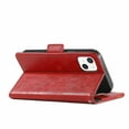 thumbnail image 6 of Feishell Business Wallet Case for iPhone 14 Plus 6.7 inch,Premium PU Leather Full Protection Magnetic Buckle Flip Kickstand Shockproof Phone Case with ID Credit Card Slots,Red, 6 of 15