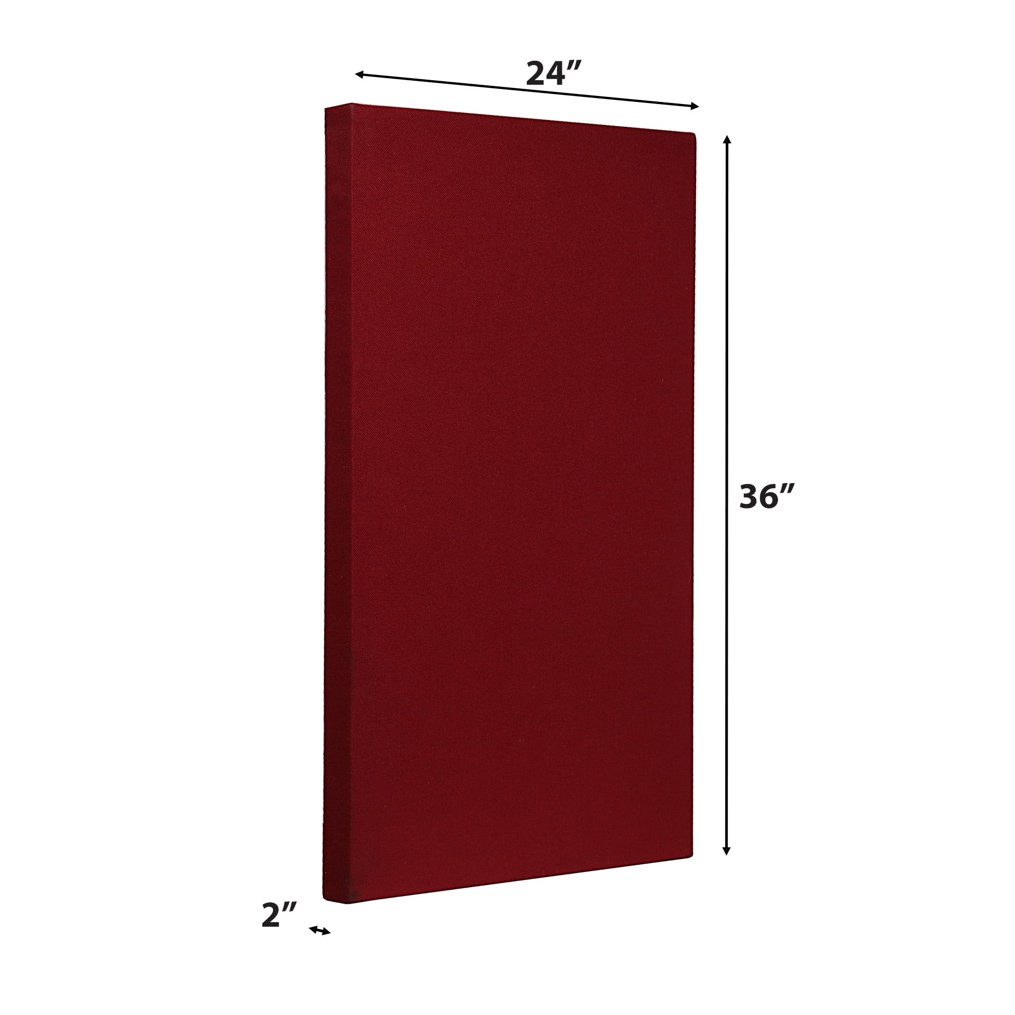 ATS Acoustics Soundproofing Studio Quality Acoustic Panel Fire Rated Square Edge 24x36x2