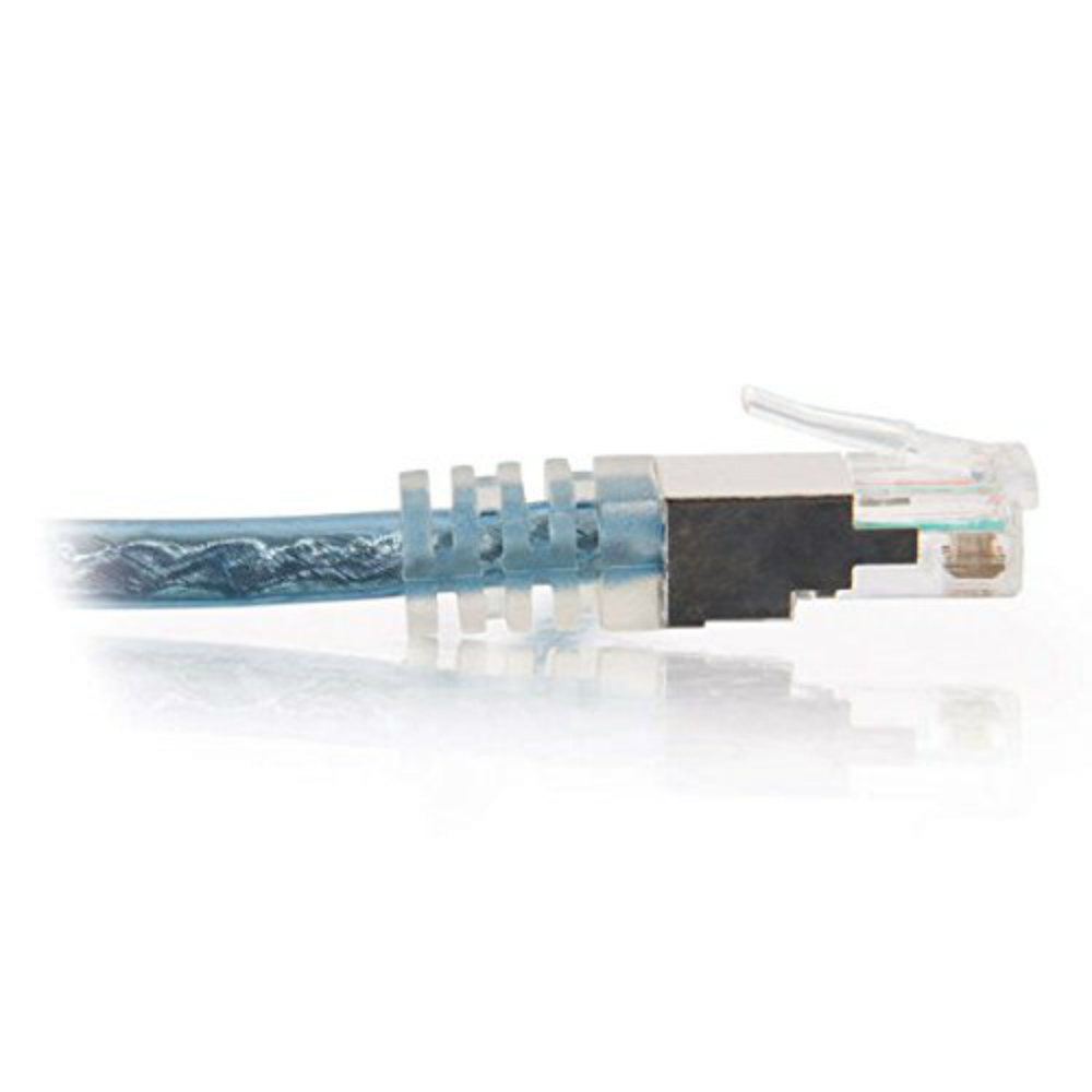 C2G High-Speed Internet Modem Cable phone cable - 100 ft - transparent blue - image 3 of 4