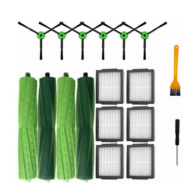 For iRobot Roomba Combo I5 / I5+ / J5 / J5 + Robot Vacuum Cleaner Main Side Brush Hepa Filter Access