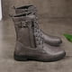 thumbnail image 4 of Botas de montar de vaquero de estilo occidental a la moda para mujer, botas informales cálidas de tacón bajo hasta la rodilla, zapatos de tubo medio Wmkox8yii  shkj338, 4 of 7