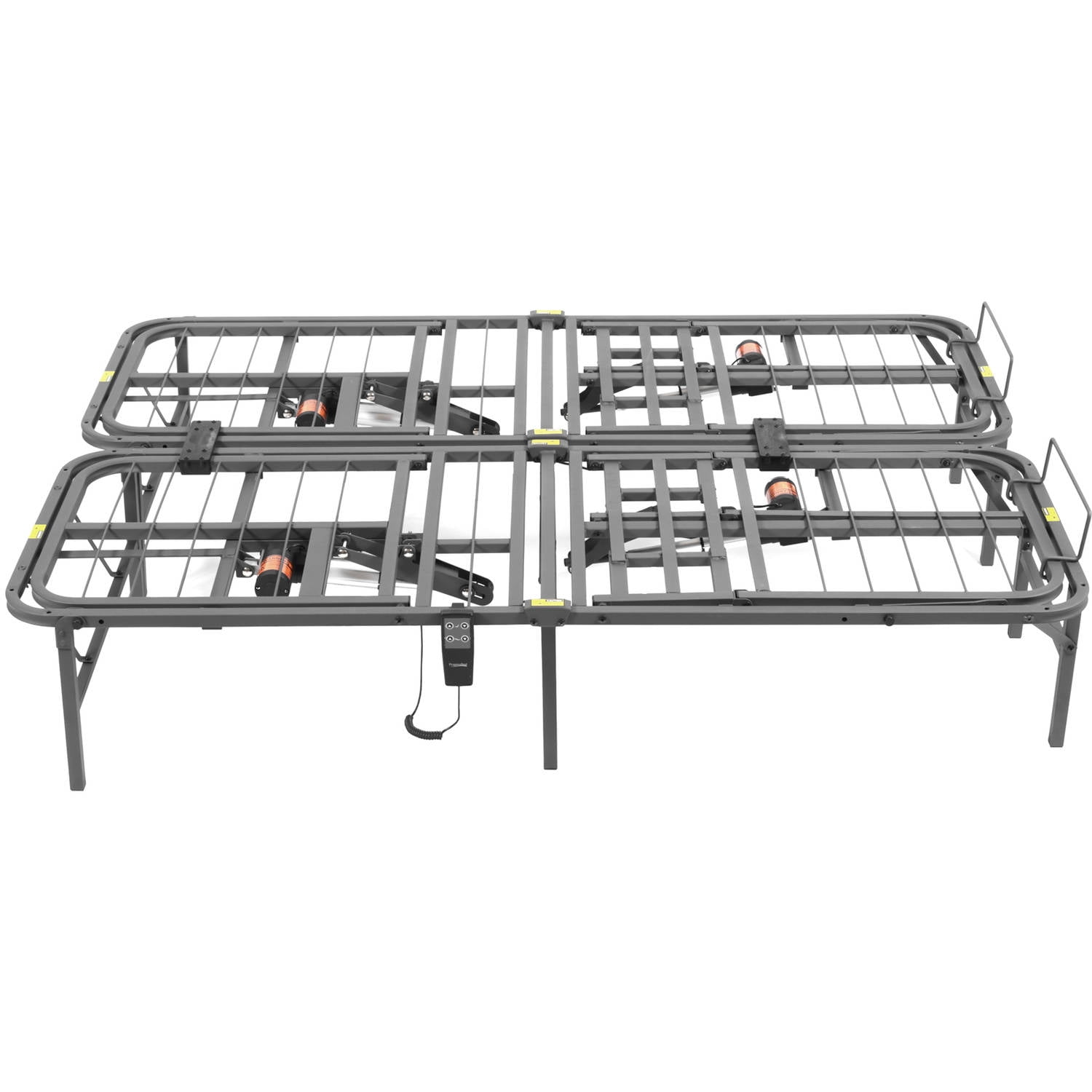 Pragmabed Pragmatic Adjustable Bed Frame Head And Foot California King Gray