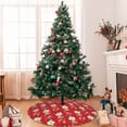 thumbnail image 7 of Yiaed cute Christmas Moose Print Christmas Tree Skirt , Tree SkirtsTree Mat for Christmas Winter Holiday Indoor Decorations-48", 7 of 7