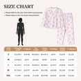 thumbnail image 4 of Balery Valentine's Day Pattern Pajama Sets for Women Long Sleeve 2 Piece Sleepwear Loungewear Sets Soft PJ's with Pockets Long Sleeve Comfy Pj Sets-Small, 4 of 7