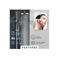 thumbnail image 5 of Acrylic Shower Shaving Mirror Frameless Anti-Fog Bathroom Mirror Shatterproof Shower Mirror Portable Travel Mirror, 5 of 5