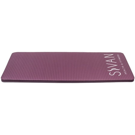 Sivan Health and Fitness Yoga Knee Pad, Includes Cushion Pressure Points for Fitness Exercise Workout-Great for Knees, Wrists and Elbows While Doing Yoga, Pilates, Floor Exercises and More