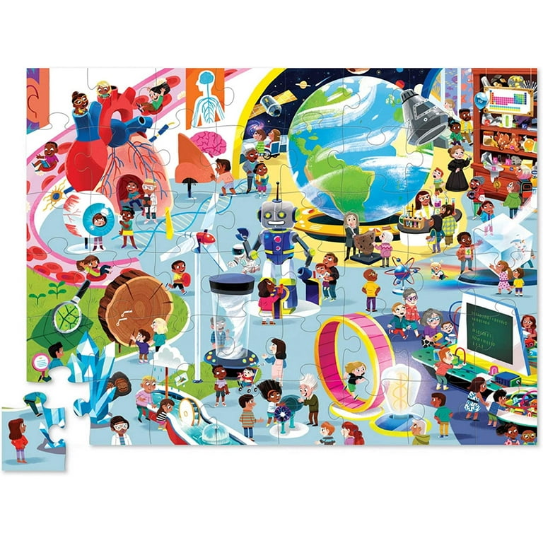 Day at the Museum Jigsaw Puzzle, 48 Piece (Science) - Walmart.com