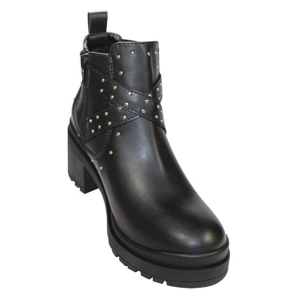 BOTIN CASUAL LEON MUJER NEGRO POLIPIEL 4003 LEON 4003-p