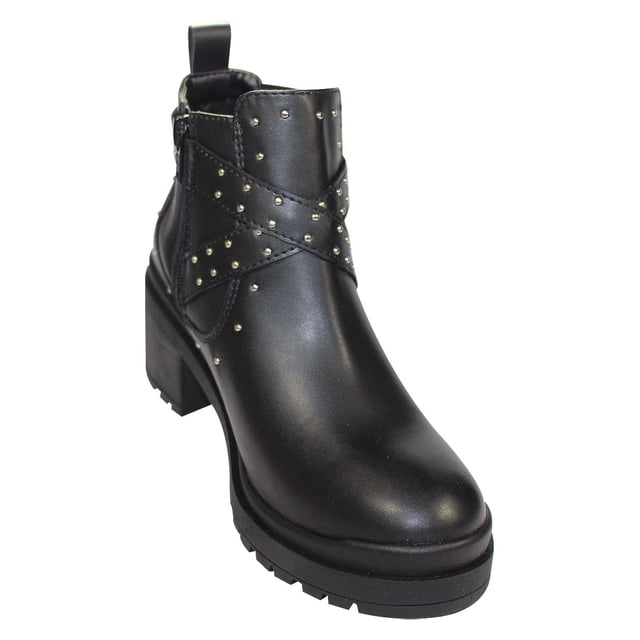 BOTIN CASUAL LEON MUJER NEGRO POLIPIEL 4003 LEON 4003-p