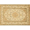 thumbnail image 1 of Ahgly Company Indoor Rectangle Medallion Brown Traditional Area Rugs, 2' x 4', 1 of 4